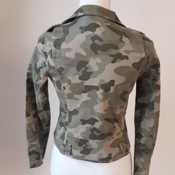 Girls camouflage jacket - Picture 3 of 4